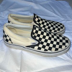 Checkered Vans